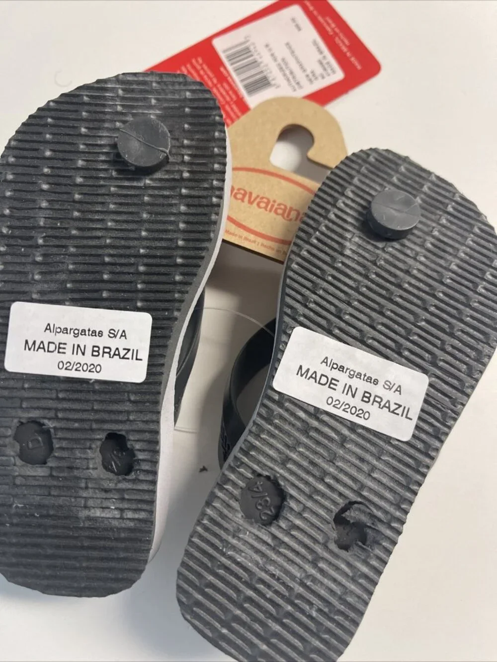 Havaianas Flip Flops Sandals Gray Baby Boy Toddlers 9c